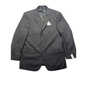 Emanuel Ungaro Pinstripe Wool Blazer Business‎ Suit Jacket 44R Preppy NWT Career